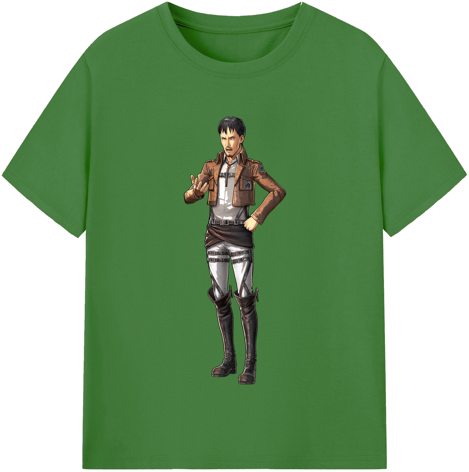 （画像用） 進撃の巨人 Attack on Titan レディースカジュアルプリントTシャツ（綿100％）
